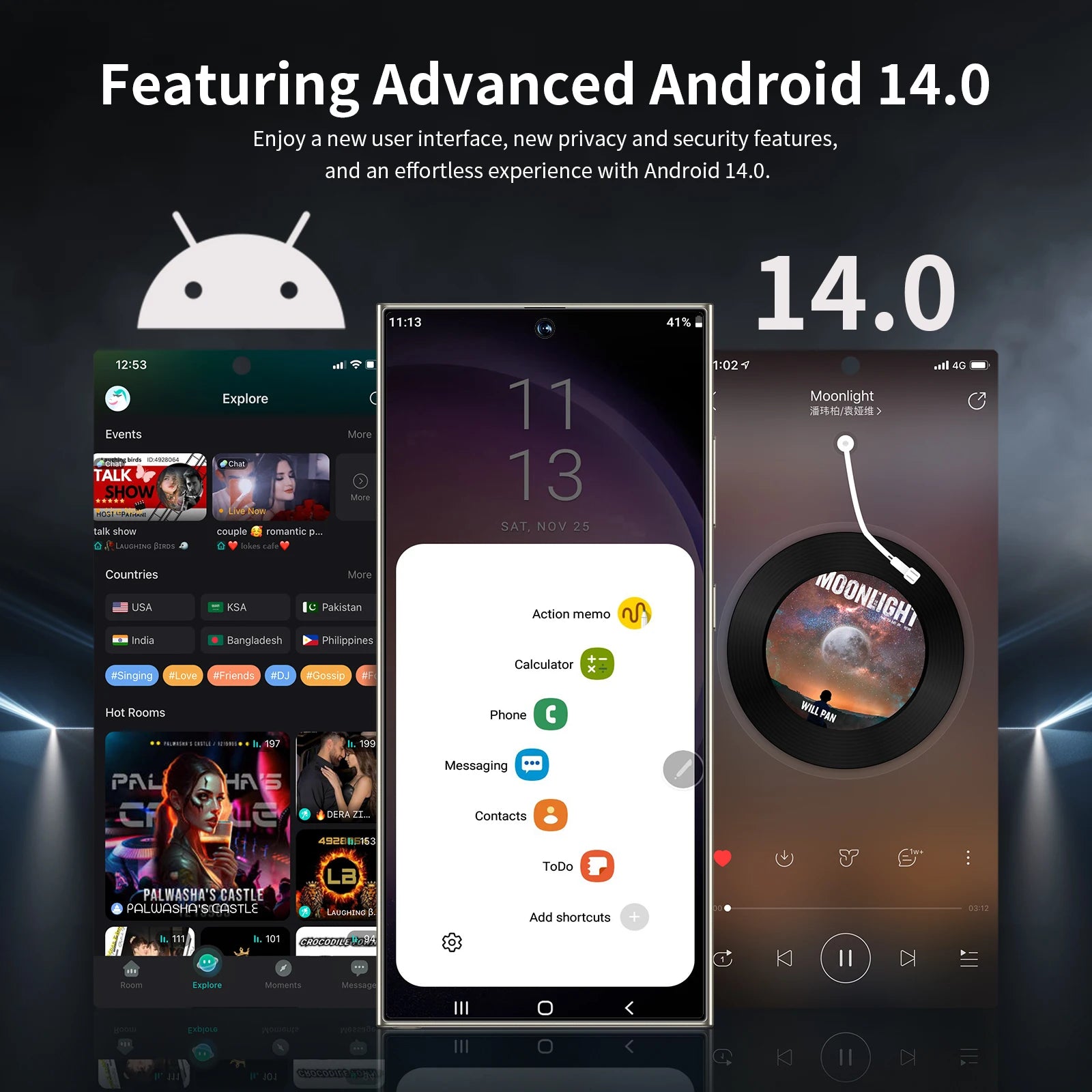 Samsum S24 Ultra Smartphones 8+256GB 5G Dual SIM Original CPU Octa Core HD Screen Resolution LTE Cellular Mobile Phone