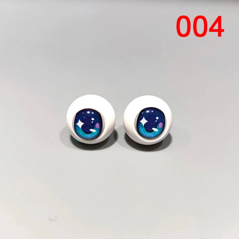 10mm BJD Eyes OB11 Dolls Eyes Toys Accessories 3D Eyes DIY Baby Doll Toy Girls Gift For 11-16cm BJD Doll