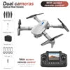 E88 Mini Drones Camera Plastic App Control Display Screen Remote Control Optical Flow Wifi FPV RC Foldable Quadcopter E88 Pro
