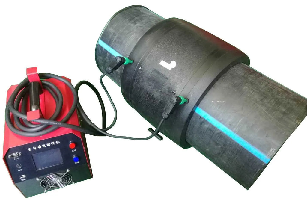 Hotool USB HDPE Pipe Electro fusion Welding Machine 20-315mm,  12-53V DC Output, for PE Water Pipe