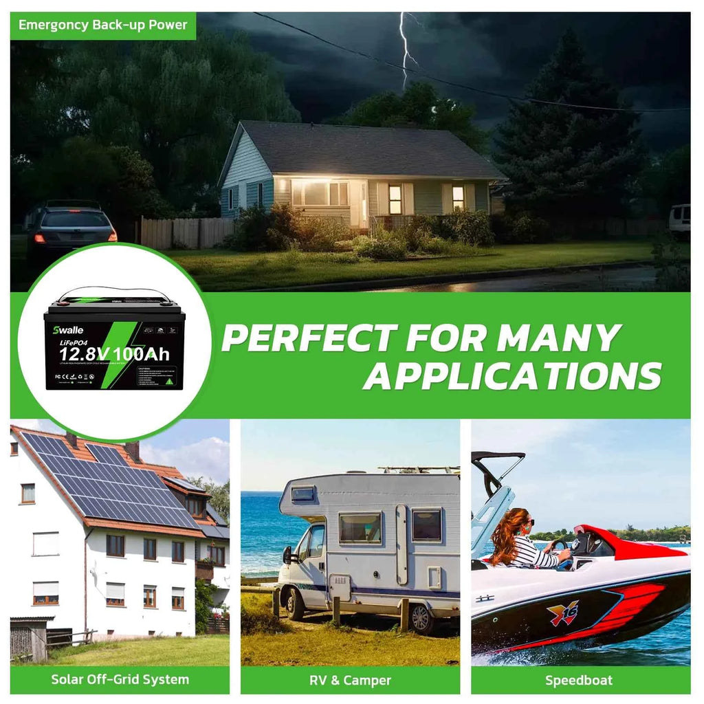 EU US Stock 12v 24v 48v 100ah 200ah 300ah 400ah Photovoltaic Car Solar Lithium Ion Lifepo4 Battery Pack