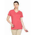 TD Tuffrider Ladies Taylor Tee Cute Slim Fit Crop Top with Breathable Character Pattern One Size Fits XS XXS