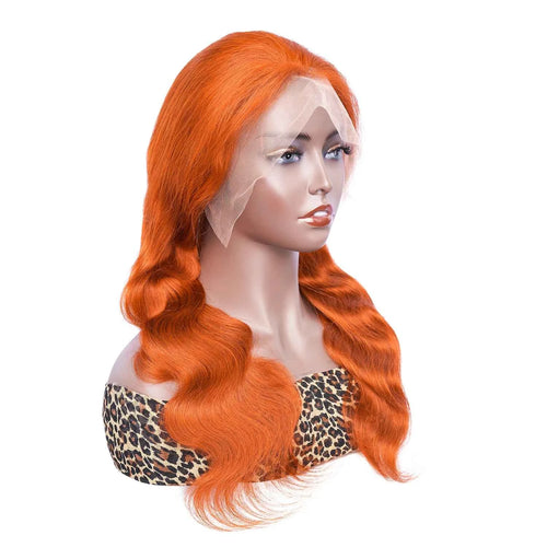 100% Human Hair Body Wave Lace Front Wig 13x4 Lace Frontal Wigs for Black Woman Brazilian Virgin Hair