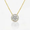 0.5ct IGI Certified Fine Jewelry Starsgem DEF VVS VS CVD HPHT Cut Lab Diamond Pendant 10k 14k 18K Solid Gold Women's Necklace