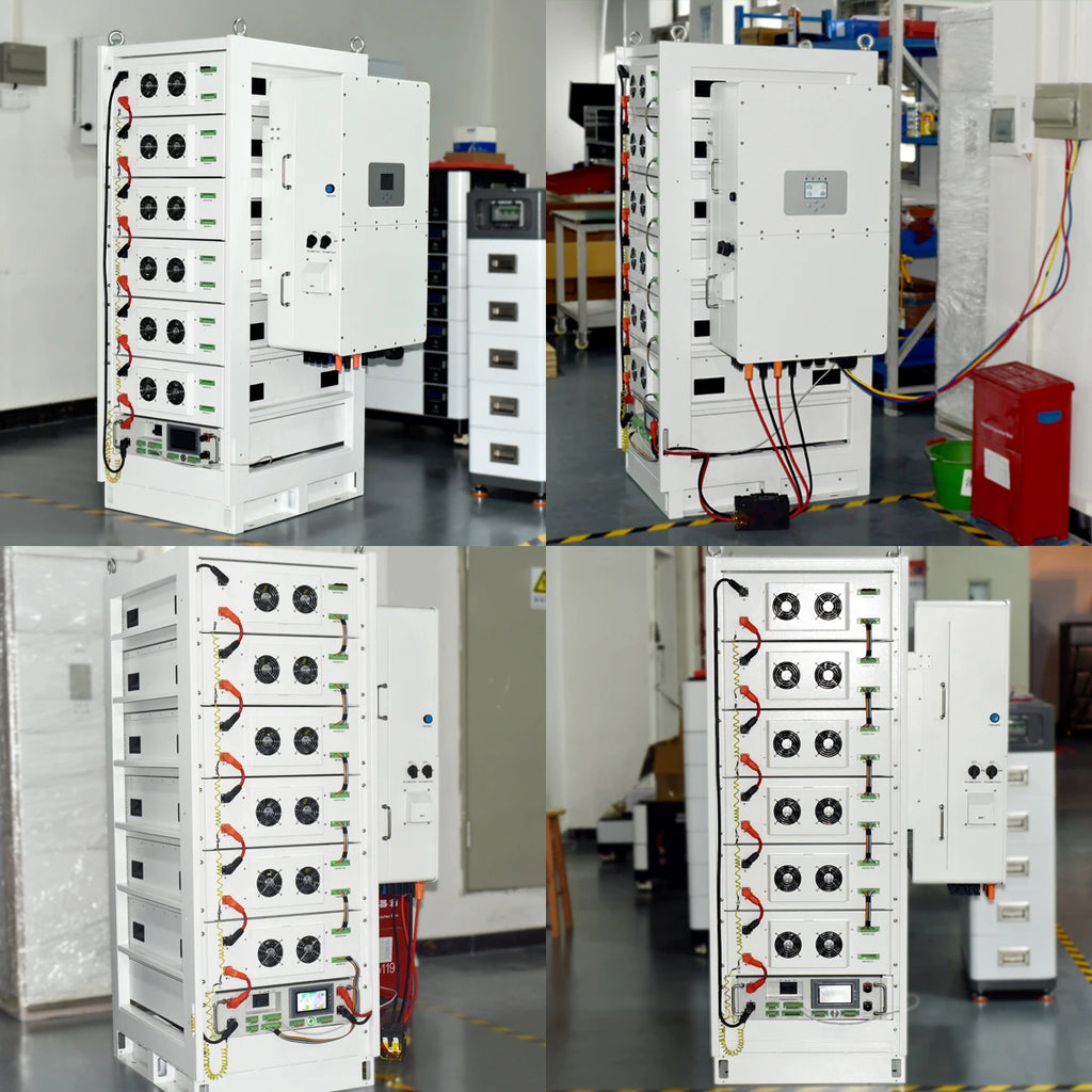 OEM HV LIfePO4 Lithium Battery 614V 314Ah 280Ah ESS Industry Commercial 193Kwh 172Kwh with Inverter 25Kw 30Kw 50Kw All-In-One