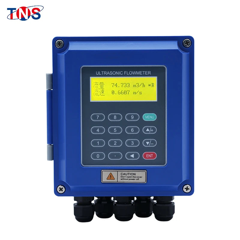 Clamp-On Ultrasonic Water Flow Meter DN15-DN6000 TBF-2000SS OEM High Accuracy +/-1%