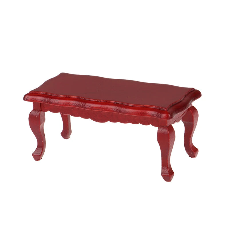 Dollhouse Miniature Furniture  Teatable Coffee Table Doll House Decor Dolls Simulation Home Toy Kid Gift