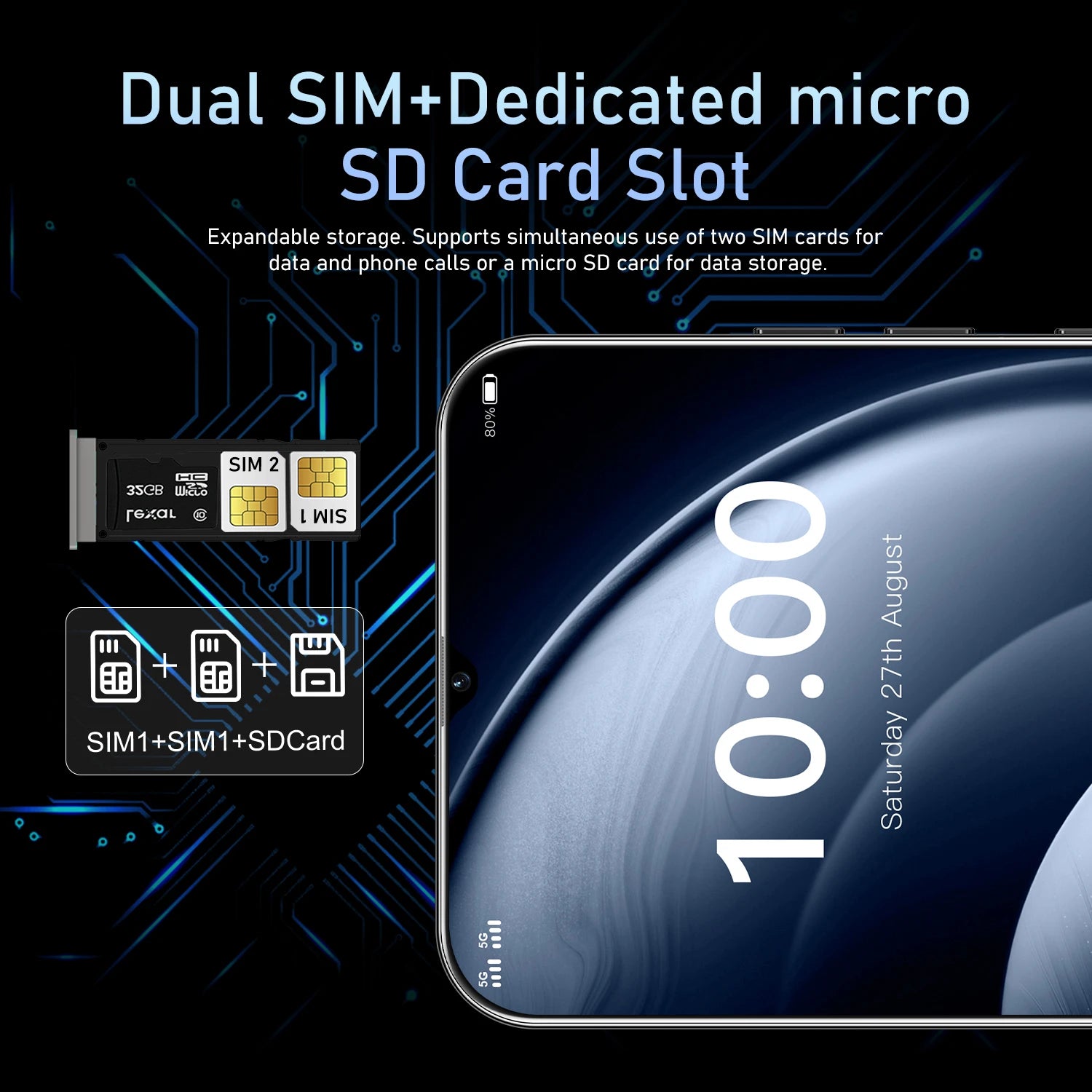 Camon 30 Pro 5G Phone 16GB RAM + 1TB Storage 6.8inch High Def 6800mAh Battery