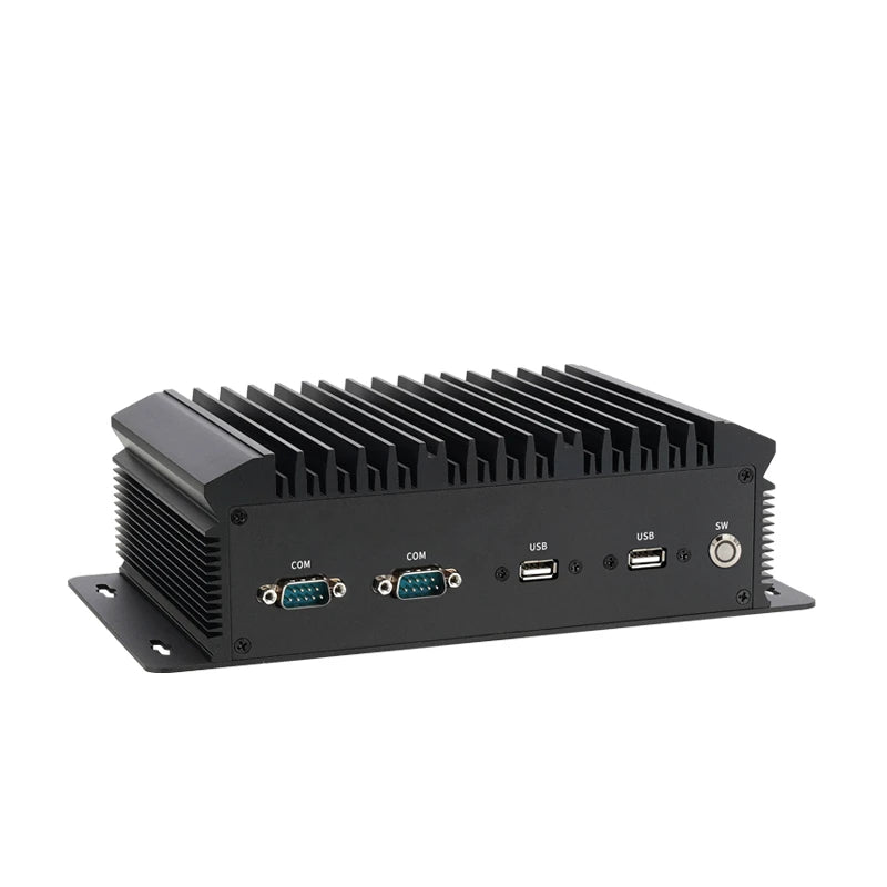 I5 1135G7 Mini Industrial Fanless PC Dual COM Dual LAN 2*DDR4 RAM M.2 Storage USB3.2 Win10/11 Linux Micro Computer