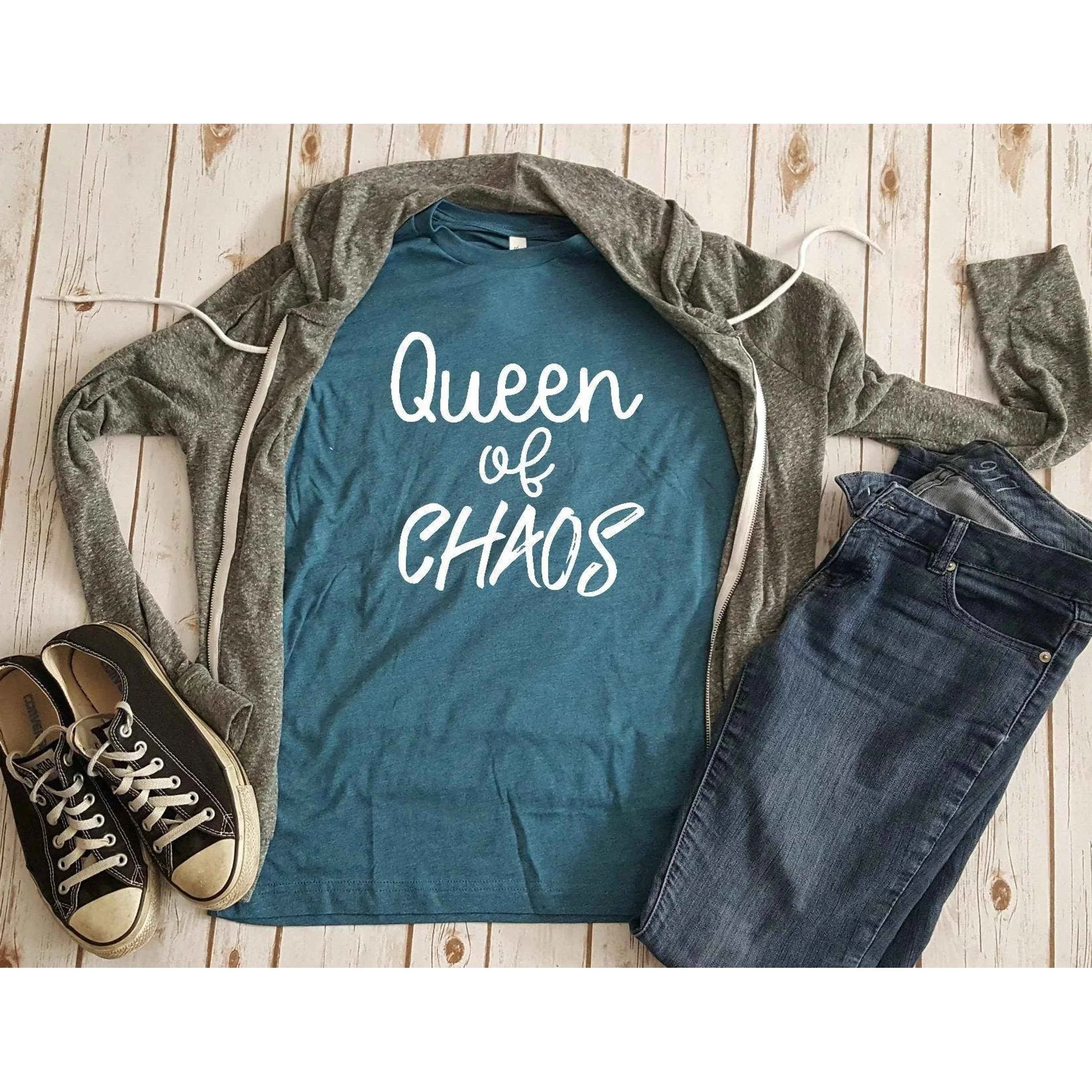 TD Unisex Queen of Chaos T-Shirt Women's Version