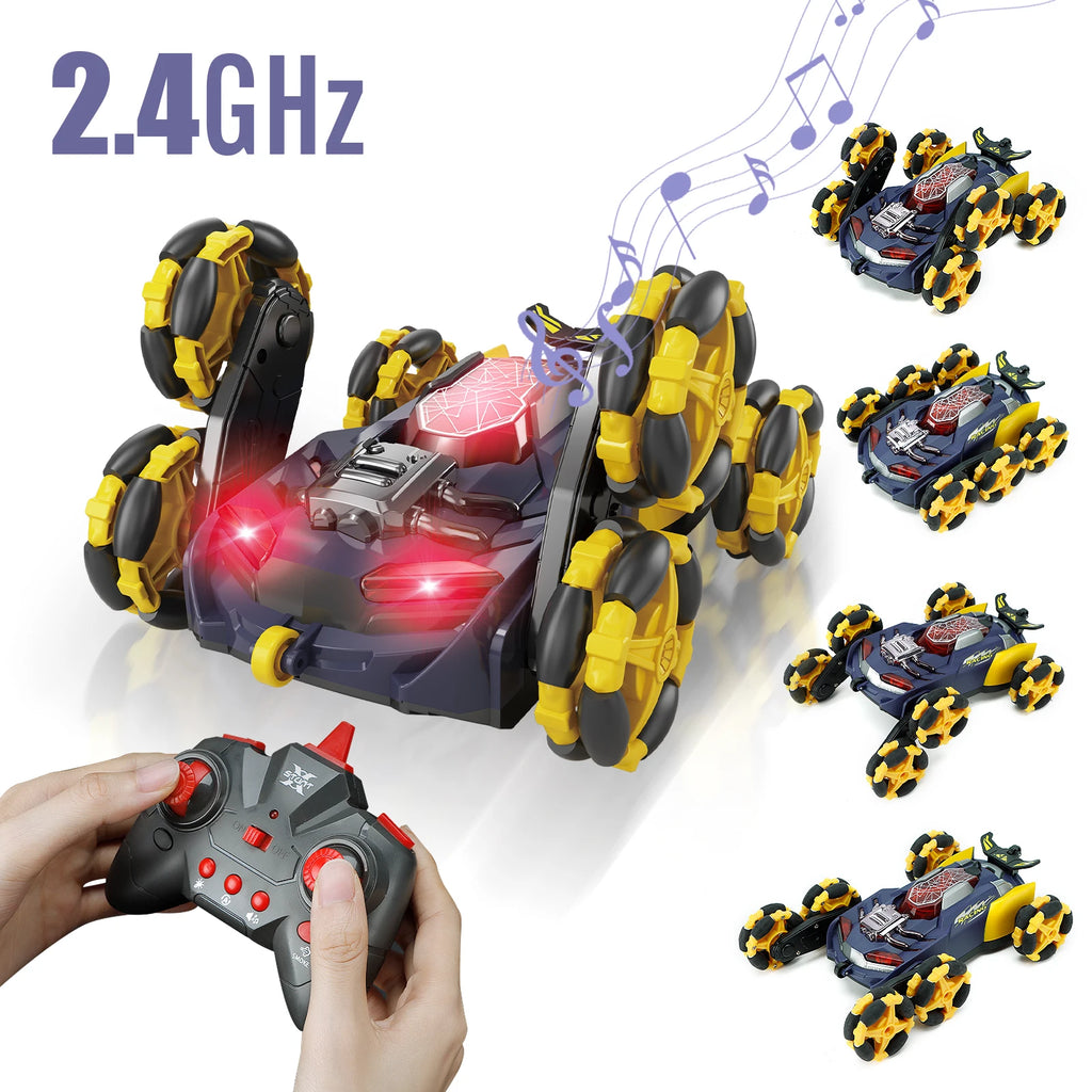 NEW 1612 Rc Stunt Car 2.4GHZ 6WD 10CH Mini Car 360 Degree High Speed Rotation Cool Super Power Remote Control for Toy Gift
