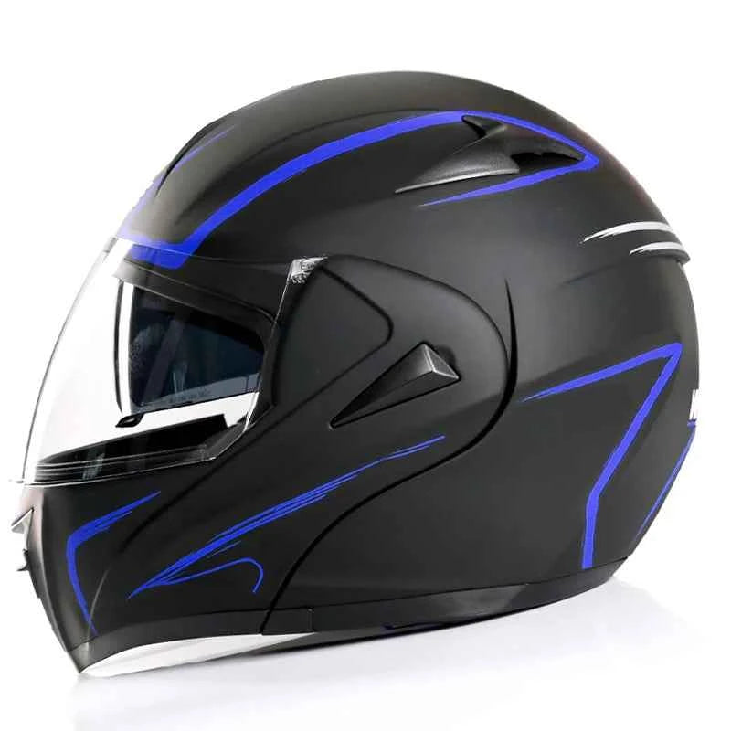 Ece DOT Flip Helmet Full Face Modular Helmet Motorcycle Casco Bicicleta Windproof Anti-fog Motorcycle Helmet Bike Motorcycle