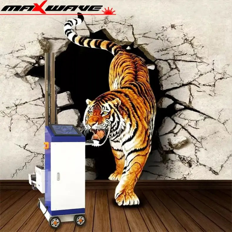UV Wall Art Mural Painting Vertical Printing Machine for Home Decoration 3D Touch Screen Direct to Wall Printer Price