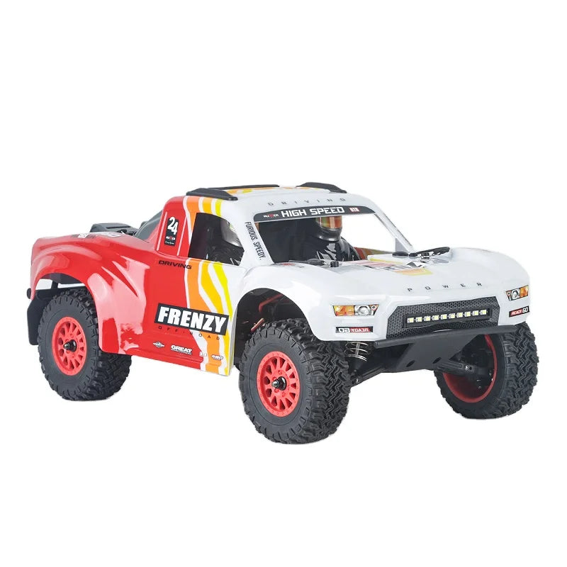 70KM/H HOSHI N517B Frenzy 1/12 Brushless Full Scale 4WD High Speed Rc Car 4x4 Off-road Truck Remote Control Toys 2XBattery