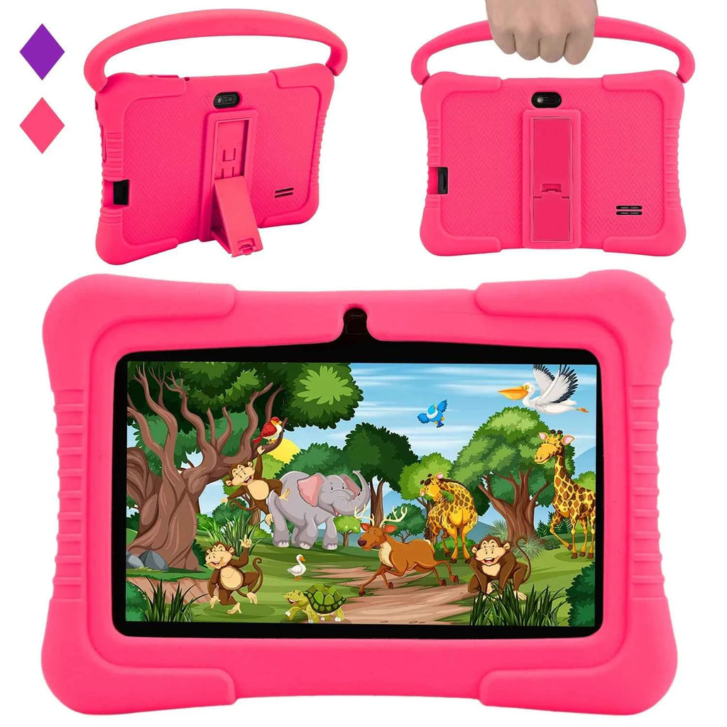 Veidoo 7 InchTouch Screen Android Wifi Tablet Quad Core 32GB Gaming Tablet Pc with Silicone Protective Case