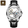 2024 OLEVS 6661 Men's Blue Waterproof Luxury Chronograph Watch - Quartz Relogio Masculino