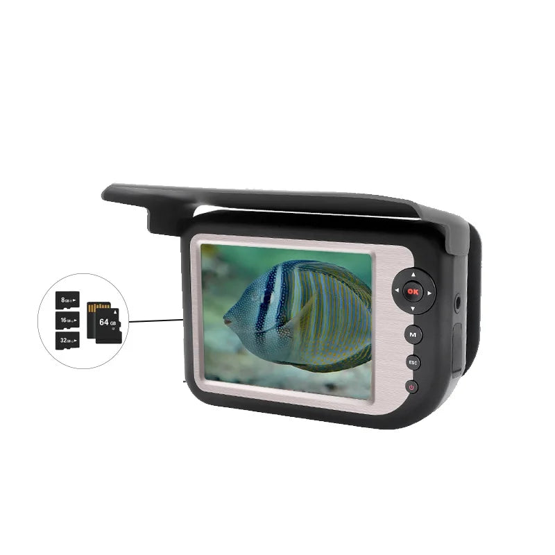 HR-5025D Custom Printed Portable High Quality Durable 25M 5Inch Sea Winter Ice Fishing Underwater Camera Video Recording Fish