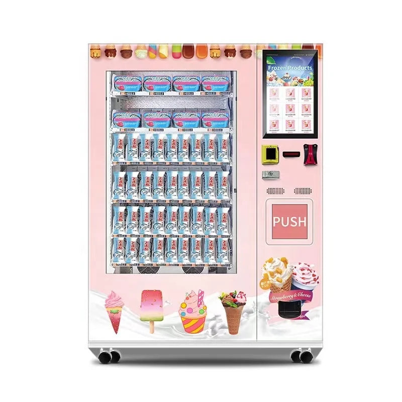 Manufacture Commercial Snack Machines Soft Ice Cream Vending Machine Ice Cream Machine