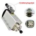 CNC Square Spindle Motor 1.5KW Air Cooled Motor with Plug Version for DIY Cnc Machine Tool