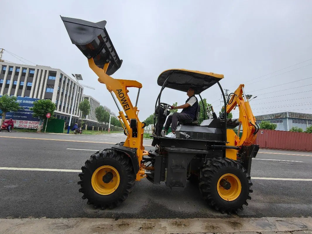 Hot Sale EPA Approved 3ton 4 Ton 5ton Backhoe Loader  Construction Agricultural Wheel Loader Bulldozer Cheap Front Loader