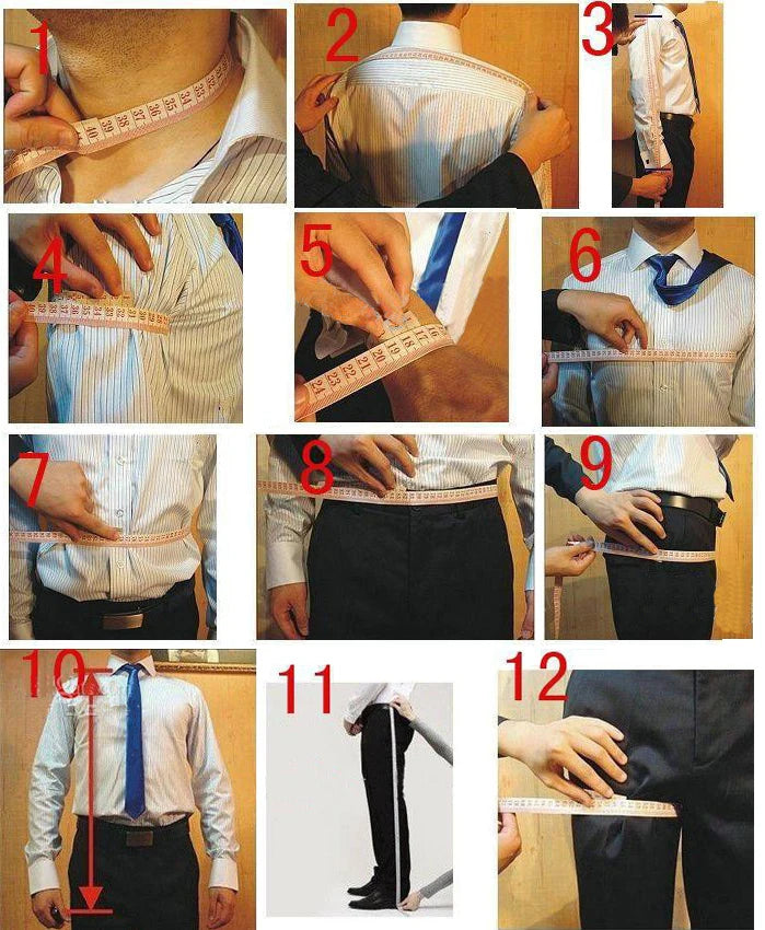 LL042 Handsome Black Tuxedos Wedding Suit for Men Groom Wear Shawl Lapel Classic Fit Men's Prom Suits Jacket+Pants+Vest