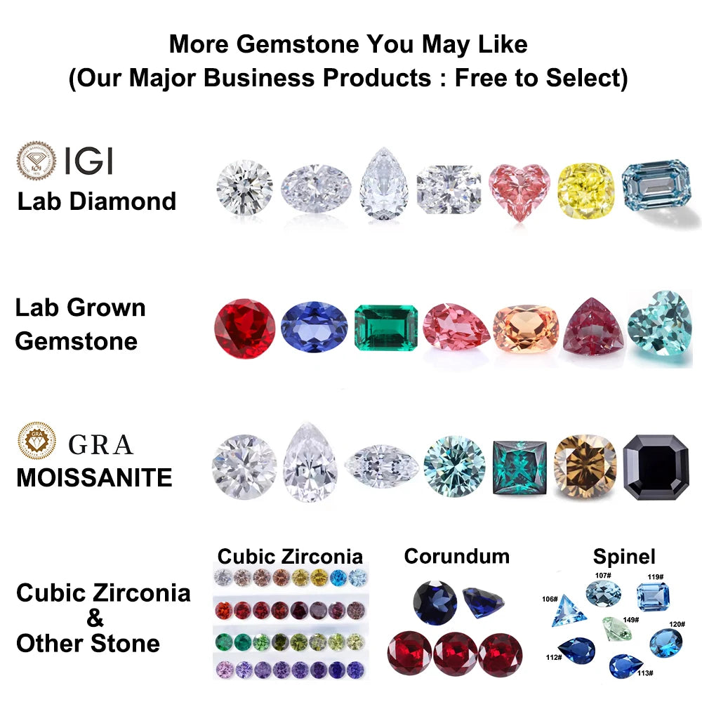 Starsgem DEF VS Lab Diamond Round Brilliant Cut 0.8mm - 3mm Loose HPHT Lab Grown Diamond for Jewelry Making
