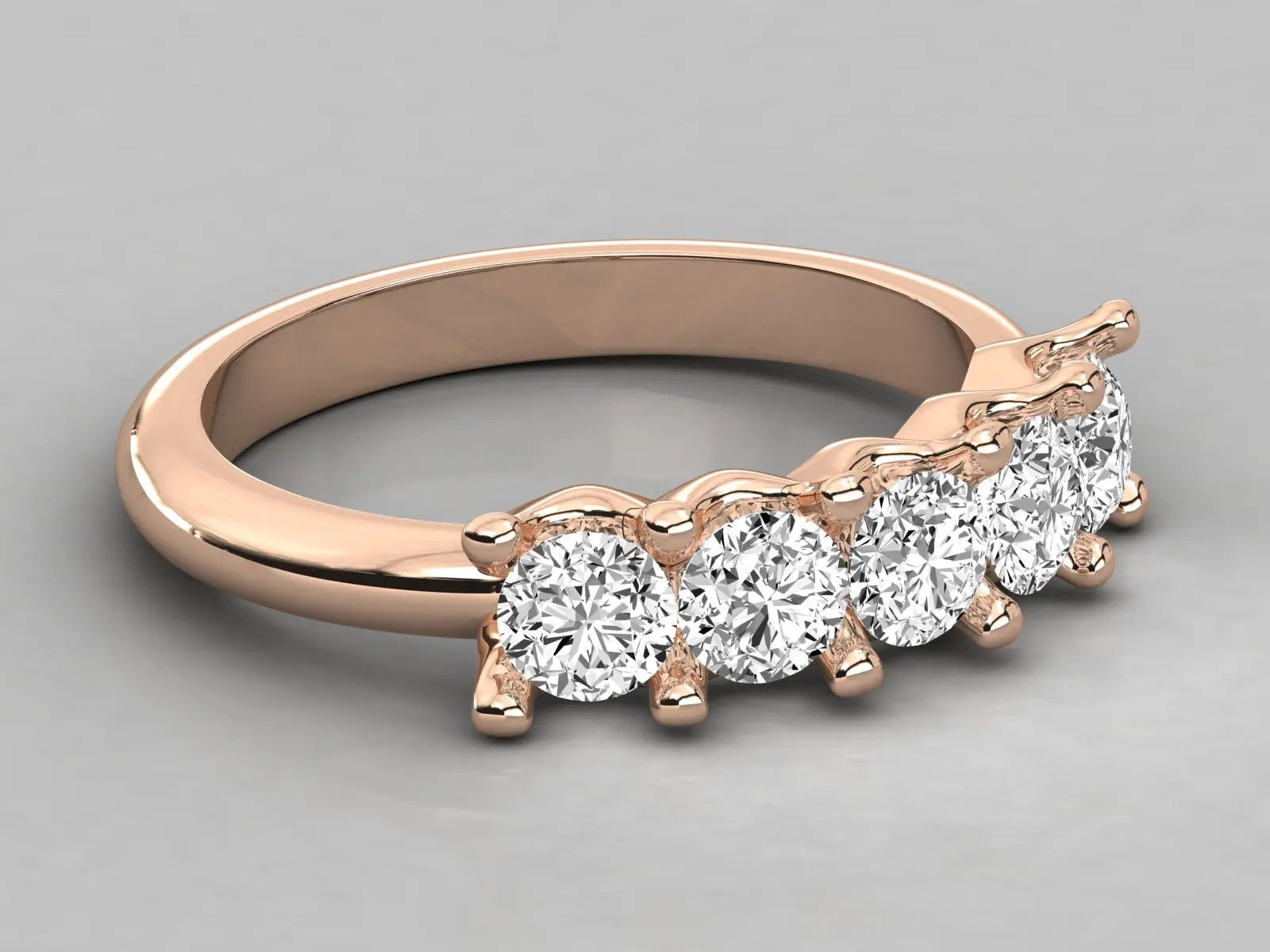 Super Selling High Quality Natural Stone Certified Solitaire Diamond Ring Trendy Third Party Certified Women's Wedding KRISHNAM