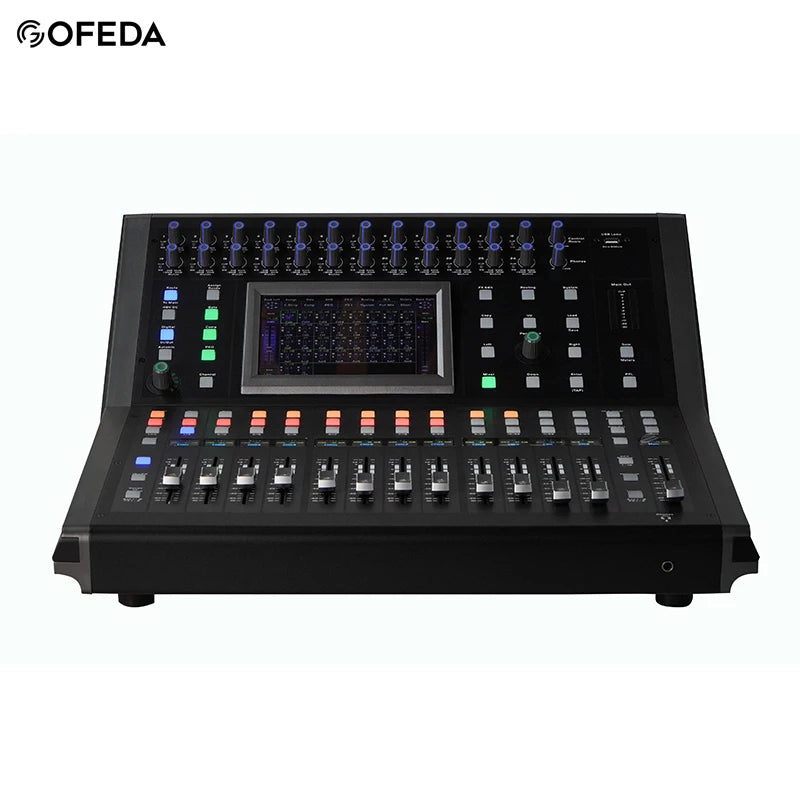 GOX-MT24 Professional Digital Audio Console Mixer  Metal Material Manufacturer-Sold Rack WIFI Recording Console