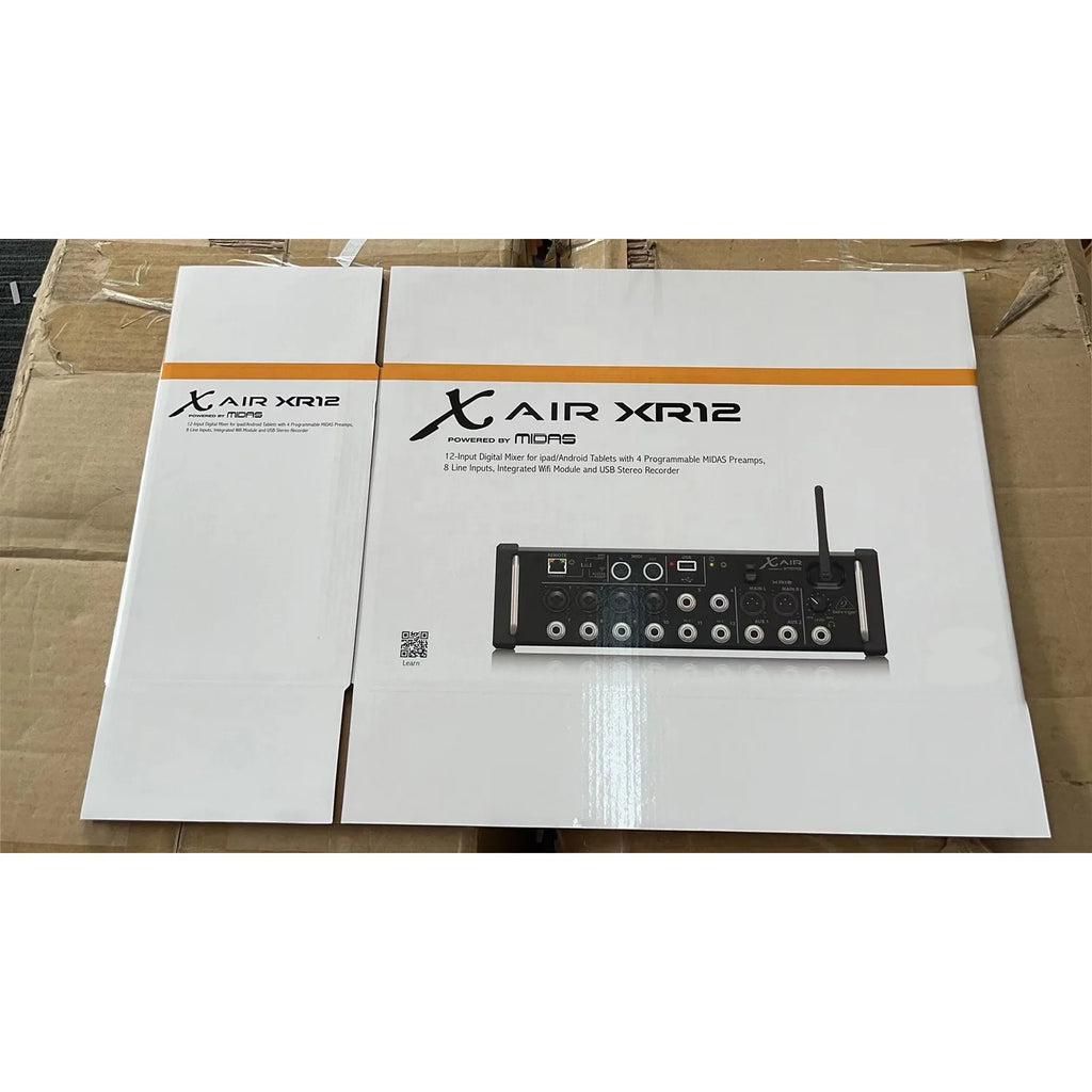XR12 High Quality Professional 12 Channel Input Portable/Rackmount Digital Audio Mixer for iPad and Android Tablets