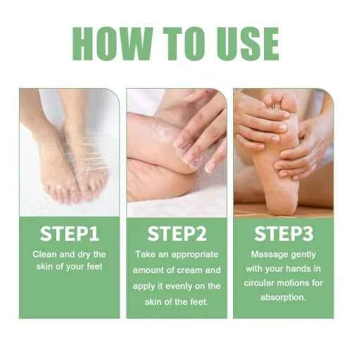 OUHOE Peppermint  Repair The Prevent Weather-Shack Desquamate Cracked Heels Moisturize Foot Care Cream