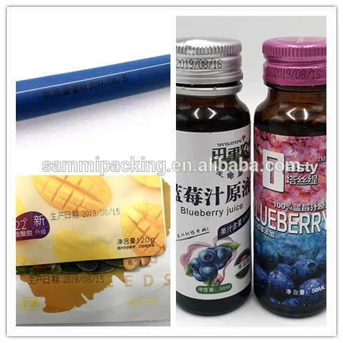 Small Business Small Size Light Weight Production Date Expiry Date Inkjet Printing Machine