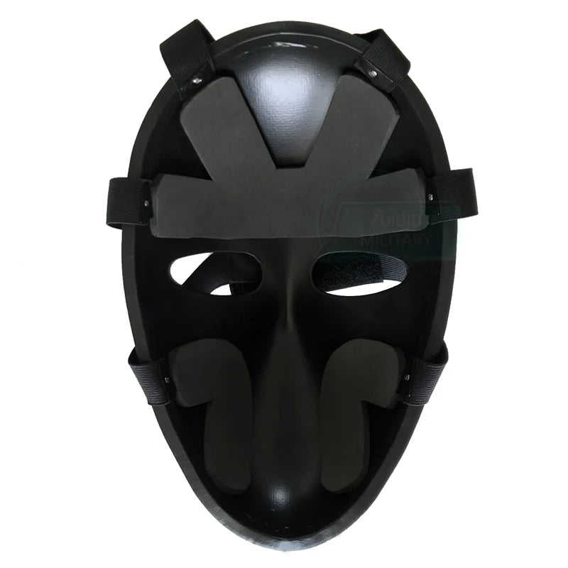 Mask Aramid NIJ IIIA Full Facial Cover Tactical Face Shield