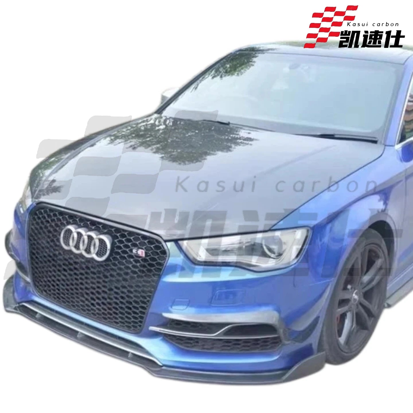Hot Selling Retrofit Upgrade Body KIts for Audi A3 S3 RS3 KSUI Style Engine Hood Brand New Real 3K Carbon Fiber Engine Cover
