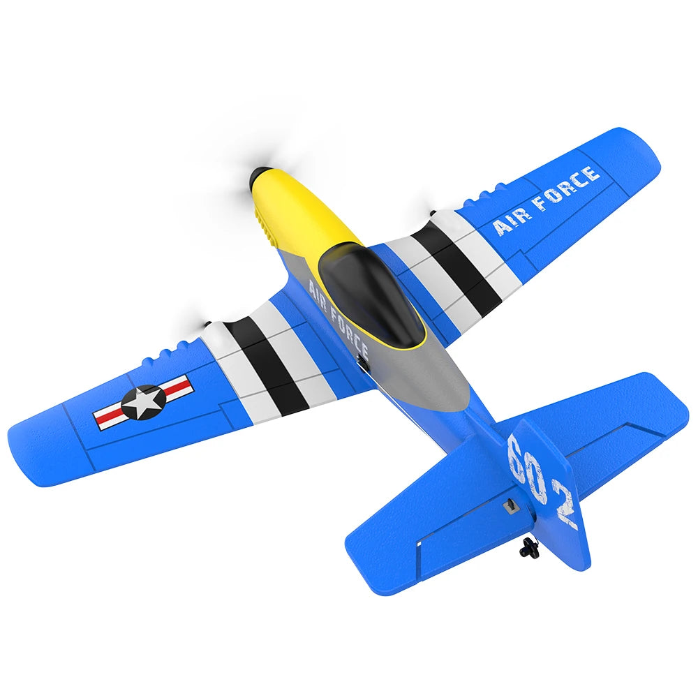 Newset KF602 RC Planes 2.4G 3CH EPP Foam Remote Control Fighter Fixed Wingspan Glider Outdoor RTF RC Warbird Airplane Toys Gifts