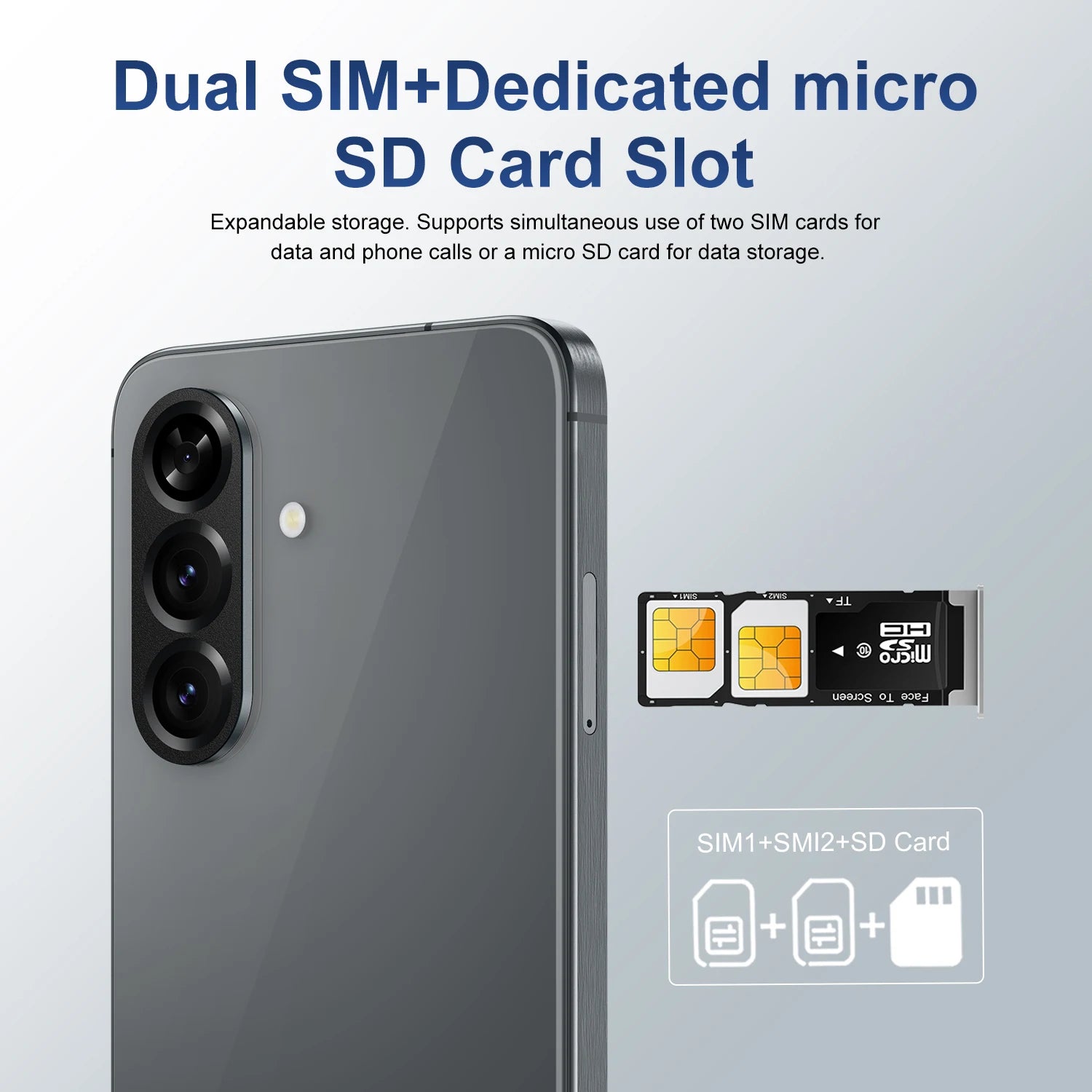Brand New A56 5G Smartphone 7.3 Inch Face Unlock 16GB+1TB Android 14 72+108MP HD Camera Dual Card Shockproof CDMA Gaming Phone