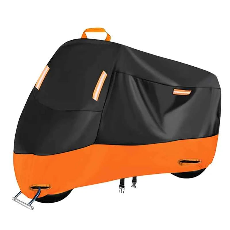 High Quality Waterproof Outdoor Motorcycle Cover with Locking Feature
