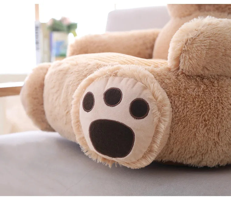 OTAUTAU Children Sofa Small Cartoon Couch Child Cute Chair Pouf Ottoman Princess Seat Futon Bear Armchair Kids Furniture SF165