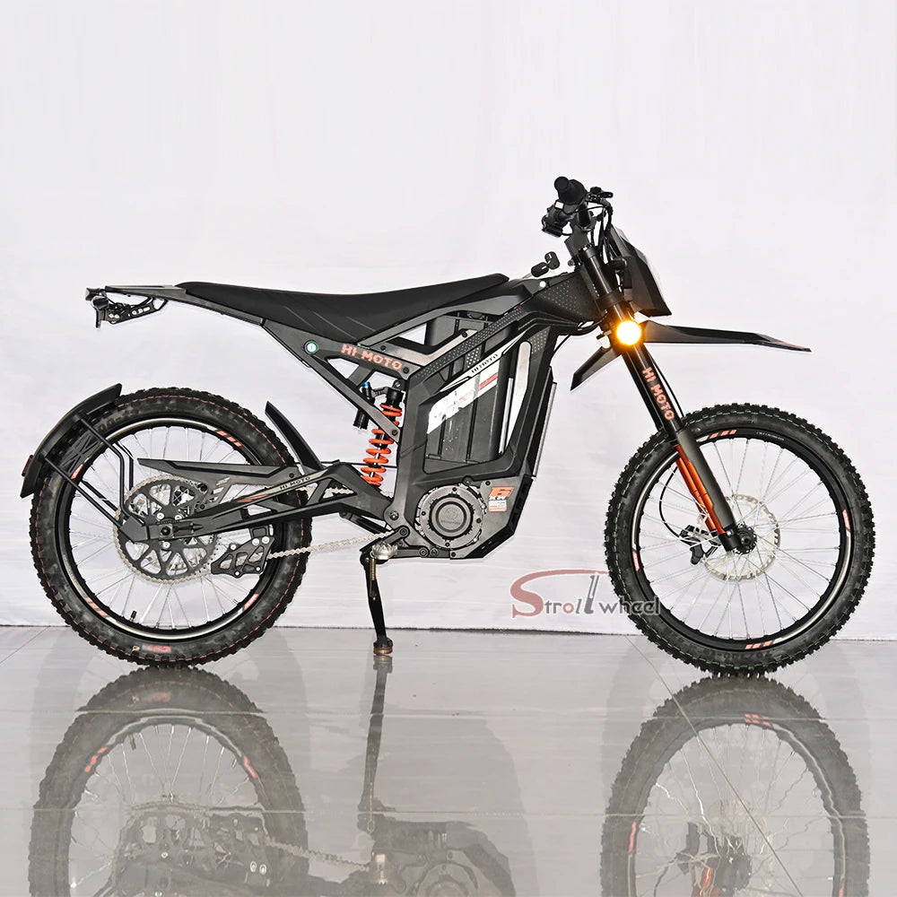 Germany Warehouse Mid-Drive 72V Long Range Off-Road Electric Motorcycles with All-Terrain Tires Off-Road Electric Motorcycle