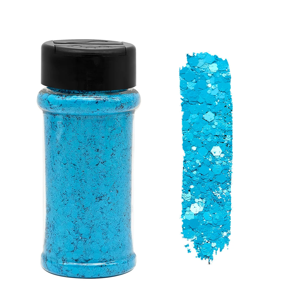 US Warehouse High Bright Glitter Set Free Shipping High Quality Polyester Hexagon Glitter Powder for Resin Crafts Nail