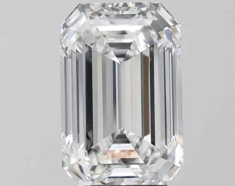 JC Diamond IGI Approved 5 Carat F Color VVS2 Lab Grown Diamond Laser Drilled Excellent Emerald Brilliant Cut Loose Gemstone