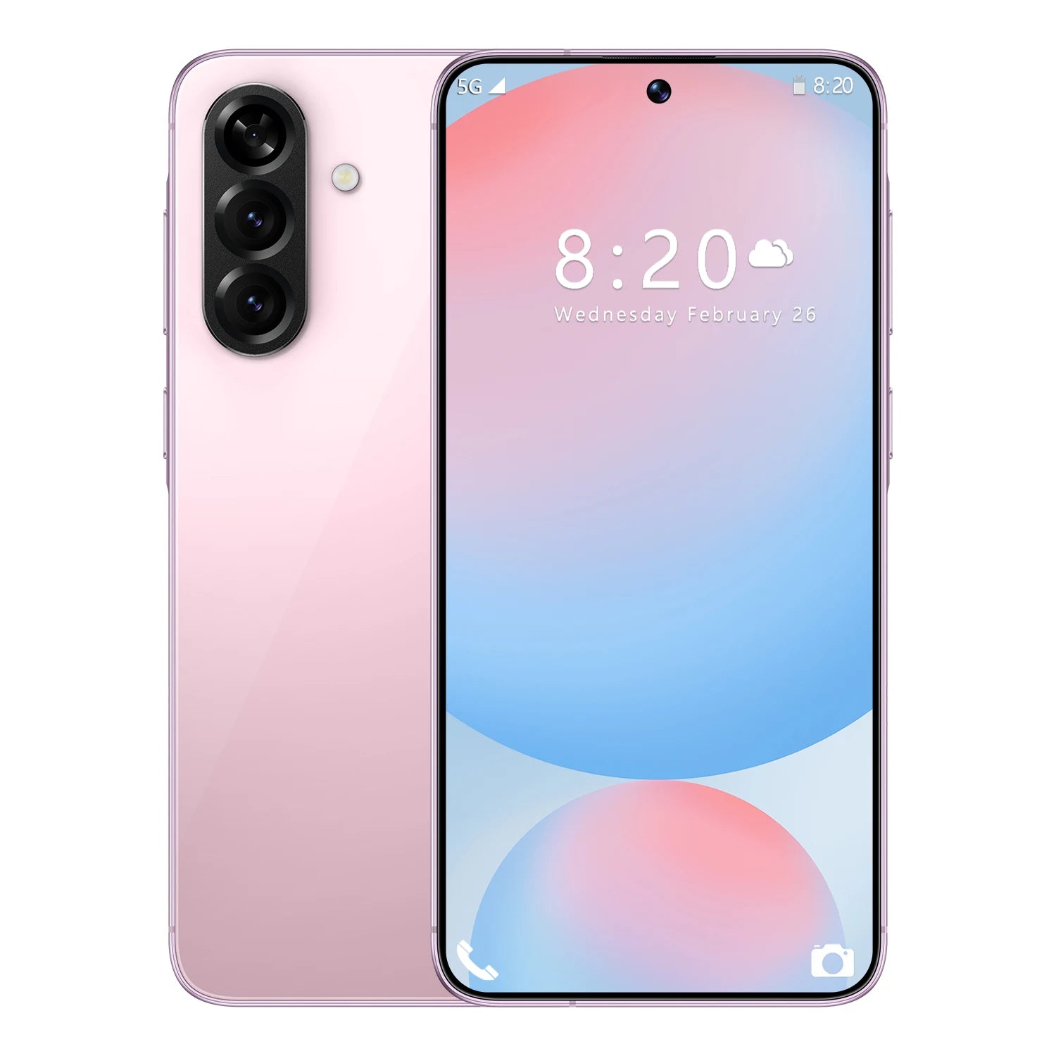 Brand New A56 5G Smartphone 7.3 Inch Face Unlock 16GB+1TB Android 14 72+108MP HD Camera Dual Card Shockproof CDMA Gaming Phone