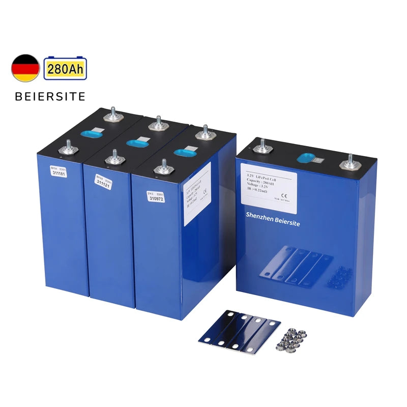 EV LF280K 3.2V 280Ah LiFePO4 Battery for EV Boats & Electric Forklifts 10000 Cycles CE Certified -50~60C