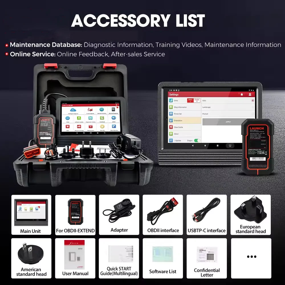 Launch X431 PRO V5.0 PROS V5.0 12V SDK ECU Programming Tools Car OBD2 Scanner Diagnostic Tool Code Reader Vehicle Tools