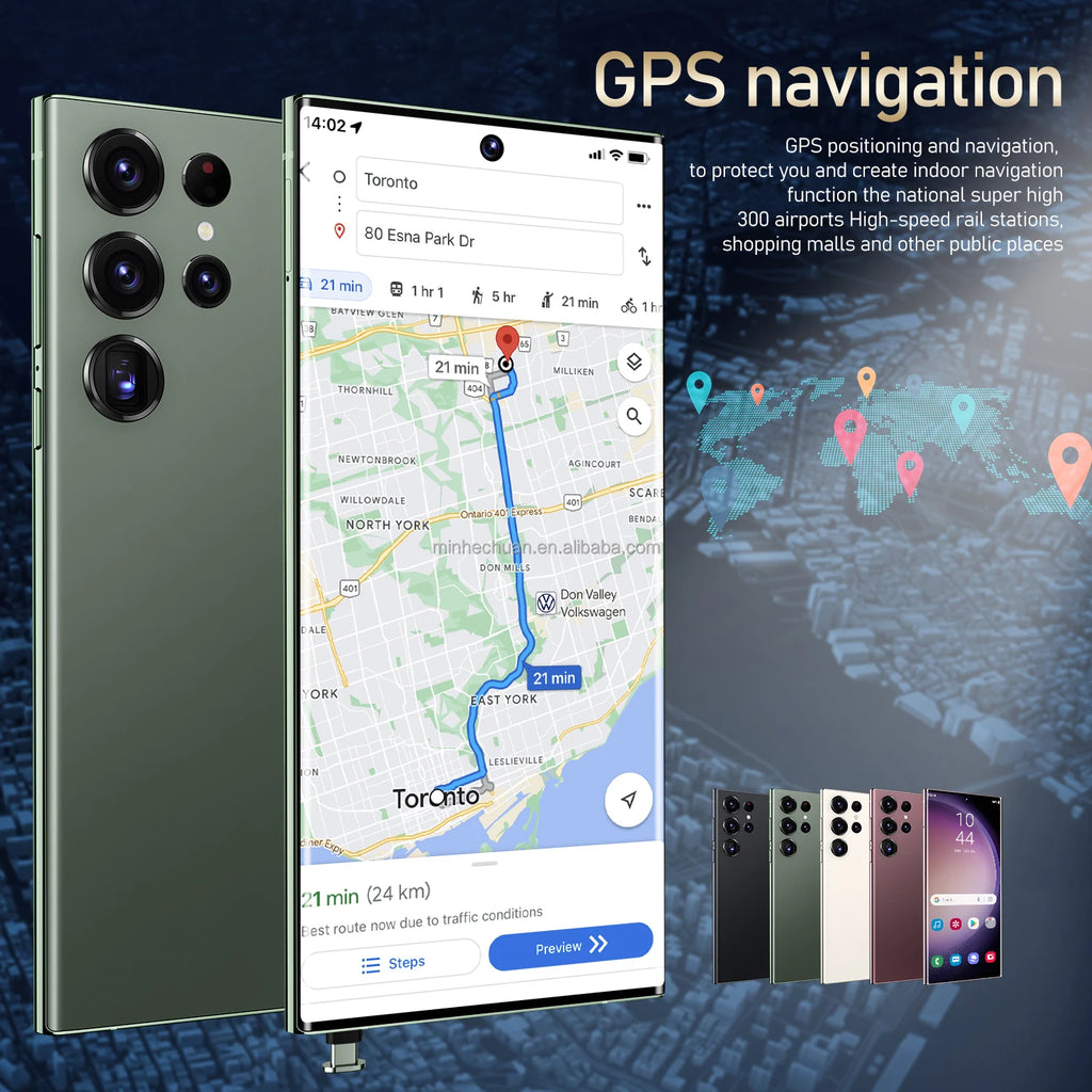 2024 Original Android 13 S24 ultra Phone Smartphone 16+1TB Mobile Phone Cell Gaming Phone 4G&5G 7.3 Inches Smartphone