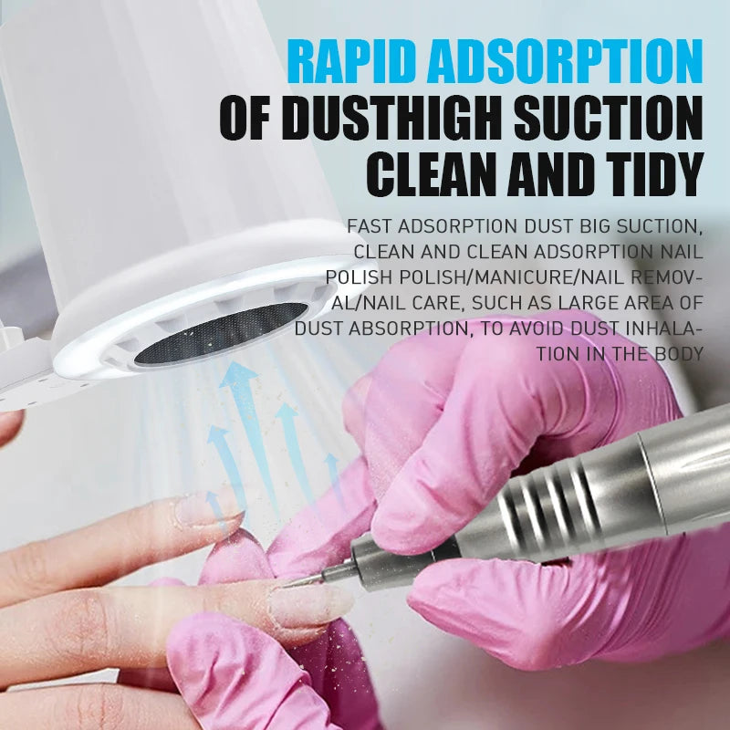 2028 Other Nail Equipments Nail Dust Collector Vacuum Cleaner