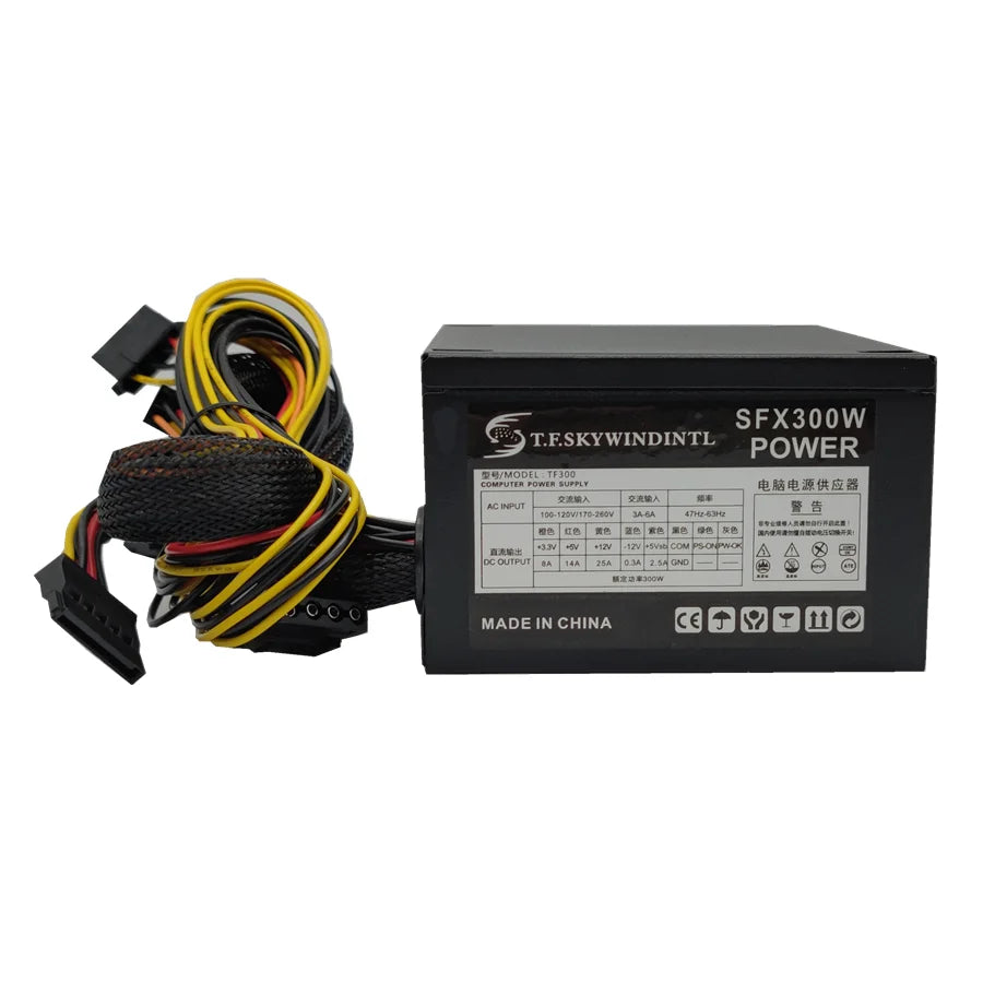 ONLY 220V 250W 300W 350W 400W PC power supply Power Source SFX PSU For Computer Mini Case PC HTPC NAS