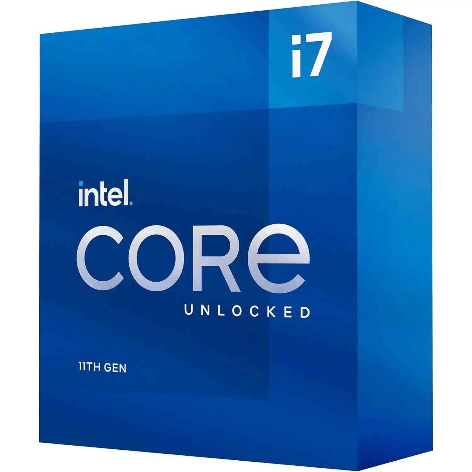 Procesador Intel Core I7 11700K 8 Cores Unlocked LGA1200 Intel CPU I7 11700 CPU Intel Core I7 11700KF 11700F 11700T Processor