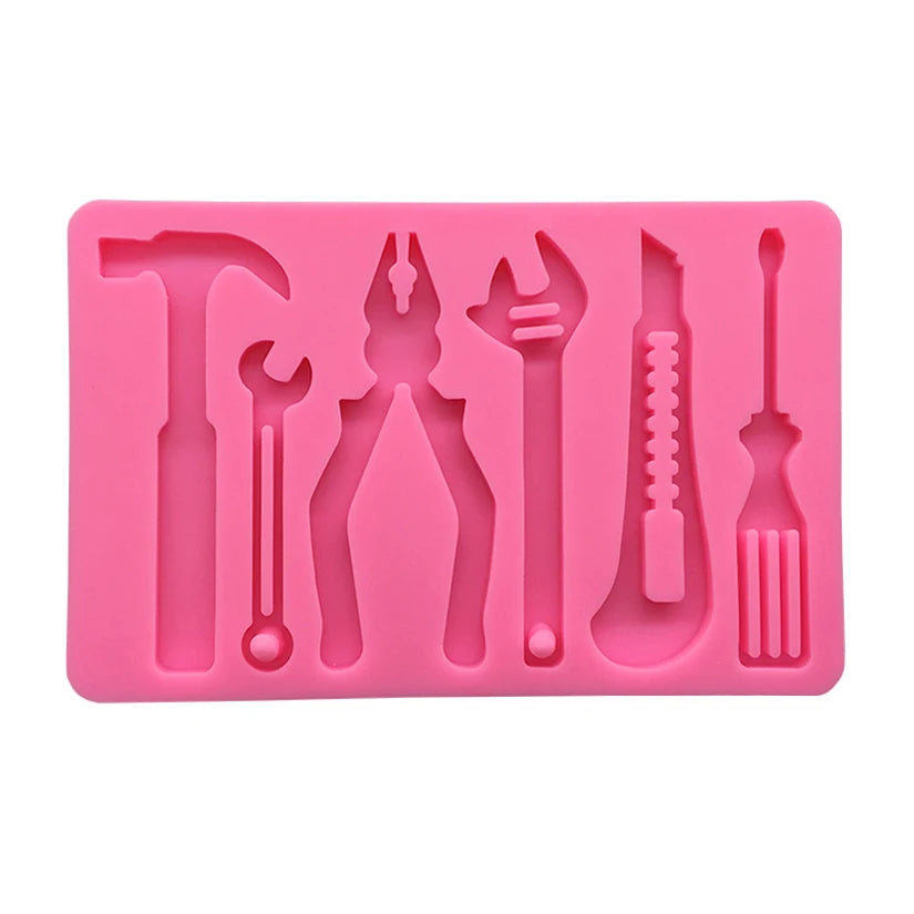 Hardware Tools Silicone Sugarcraft Mold Resin Tools Cupcake Chocolate Baking Mold Fondant Cake Decorating Tools