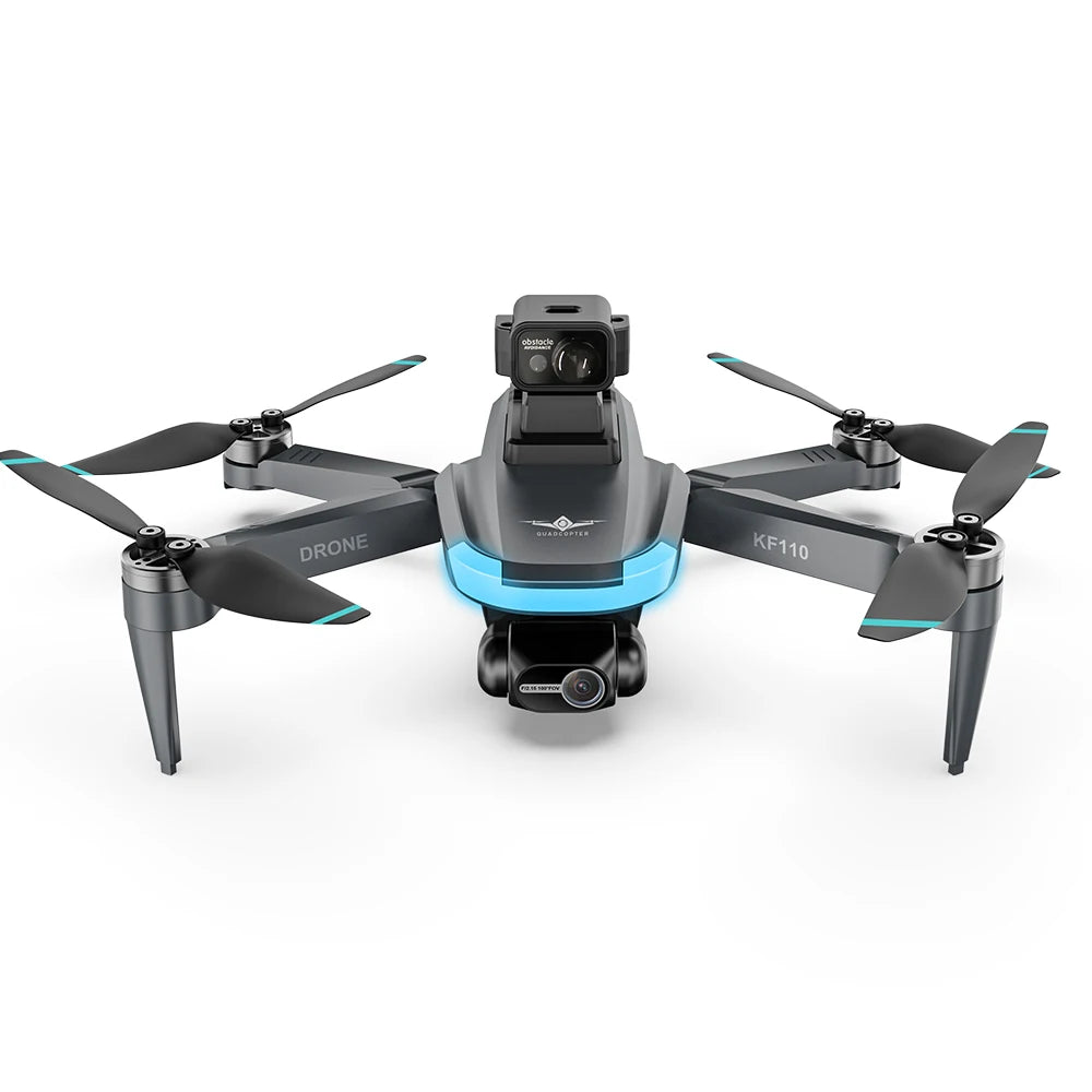 New KFPLAN KF110 MINI Drone Brushless Motor 4K Camera EIS Obstacle Avoidance Professional 226G Quadcopter RC Drone Toy for Gifts