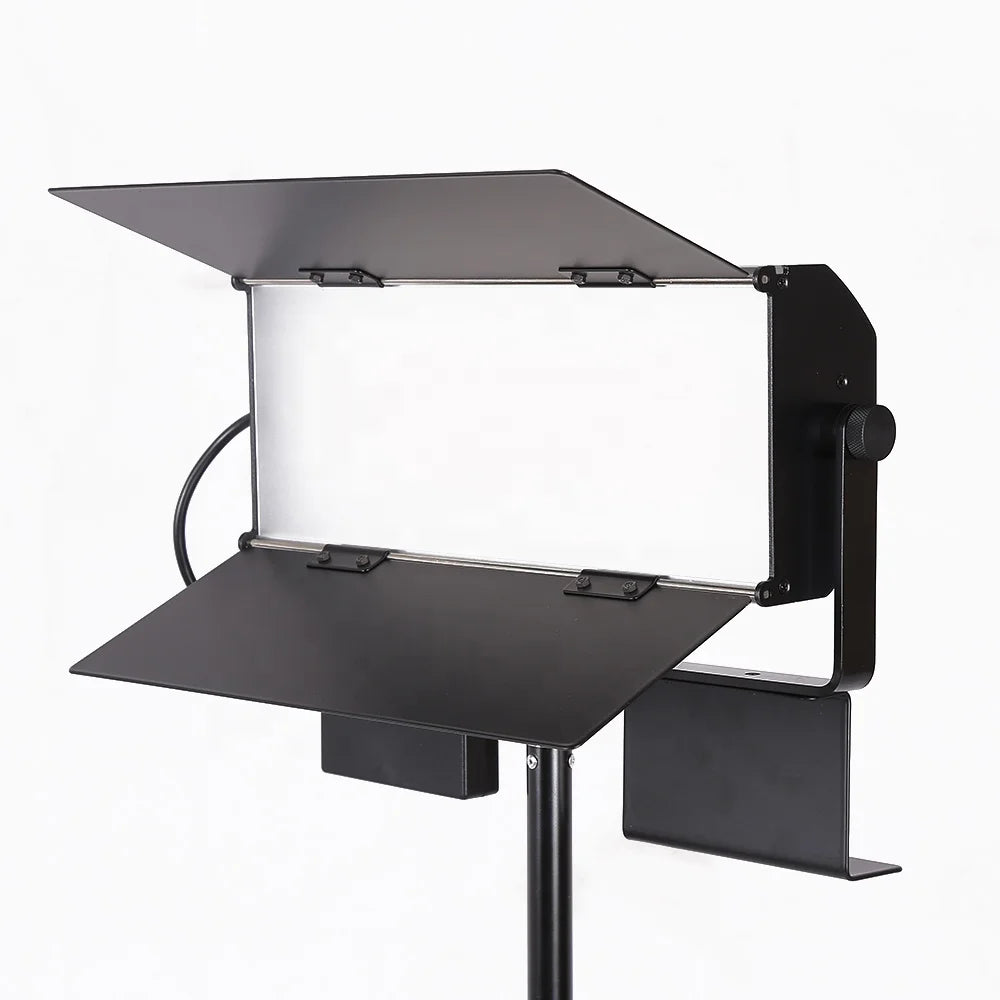 Simock 120W Two Lights with Two Stands Dimmable TV Studio Led Lighting Panel Video for Youtube Tiktok Instagram Photography